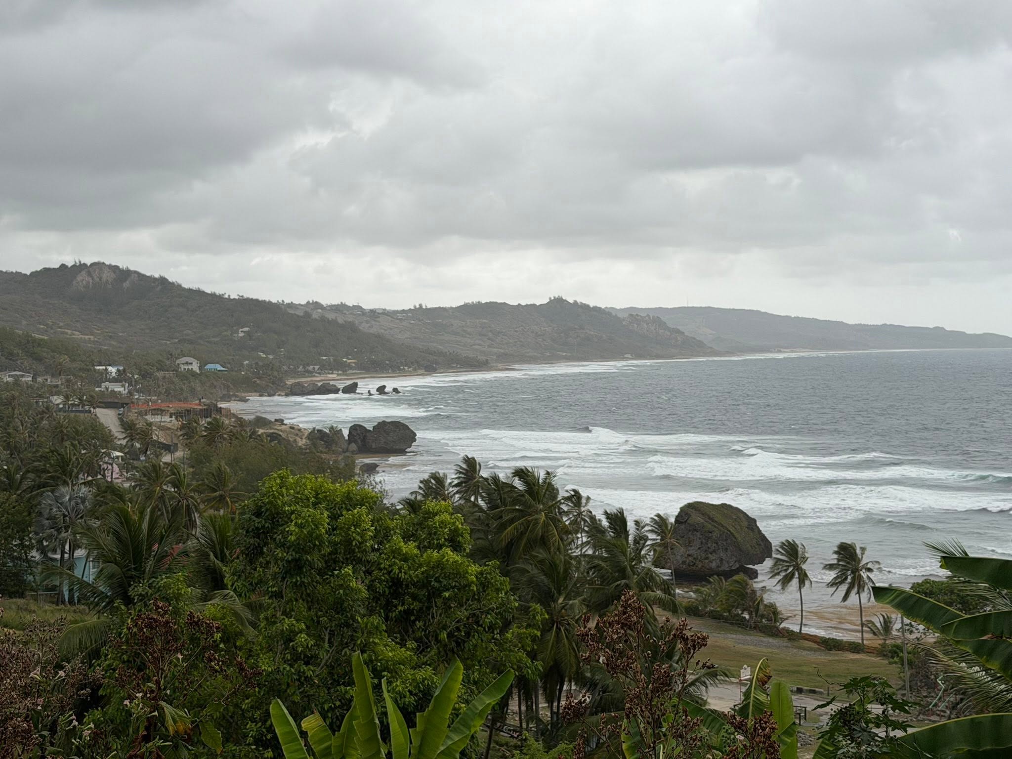 Bathsheba coastline